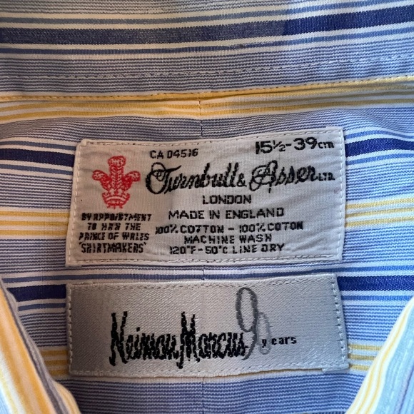 turnbull and asser dress shirt - Picture 2 of 2